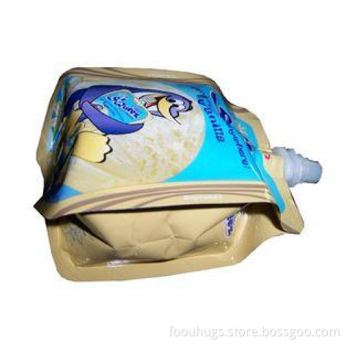 PE AL Plastic Die Cut Plastic Bags Water Proof For Food Pac